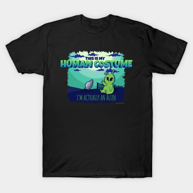 This is my Human Costume T-Shirt by NerdShizzle